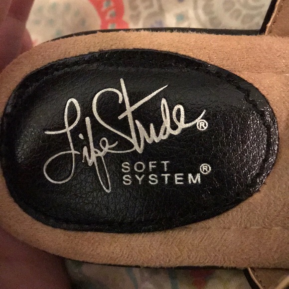 LIFE STRIDE Comfort Black Sandals. NEW 🖤 - Picture 5 of 7